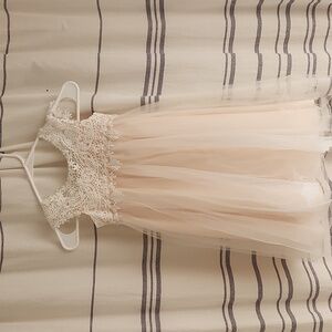 Davids bridal flower girl dress sz 5